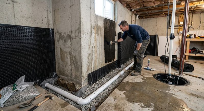Wall Waterproofing in Fort Collins, CO